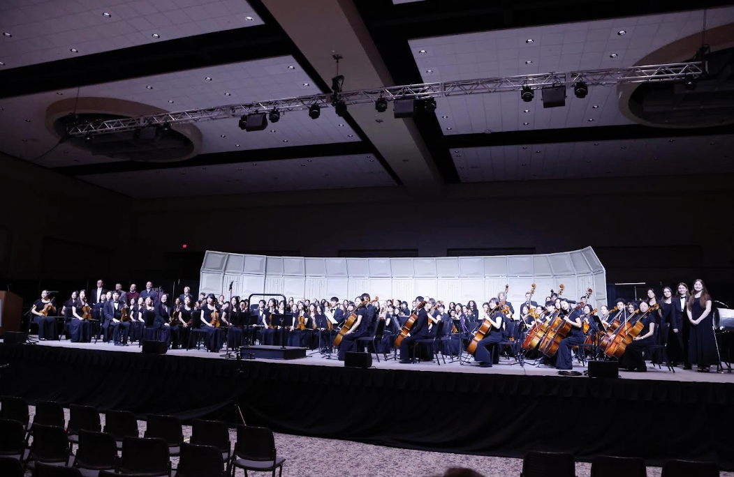 Huron Orchestra performs at the Michigan Music Conference.